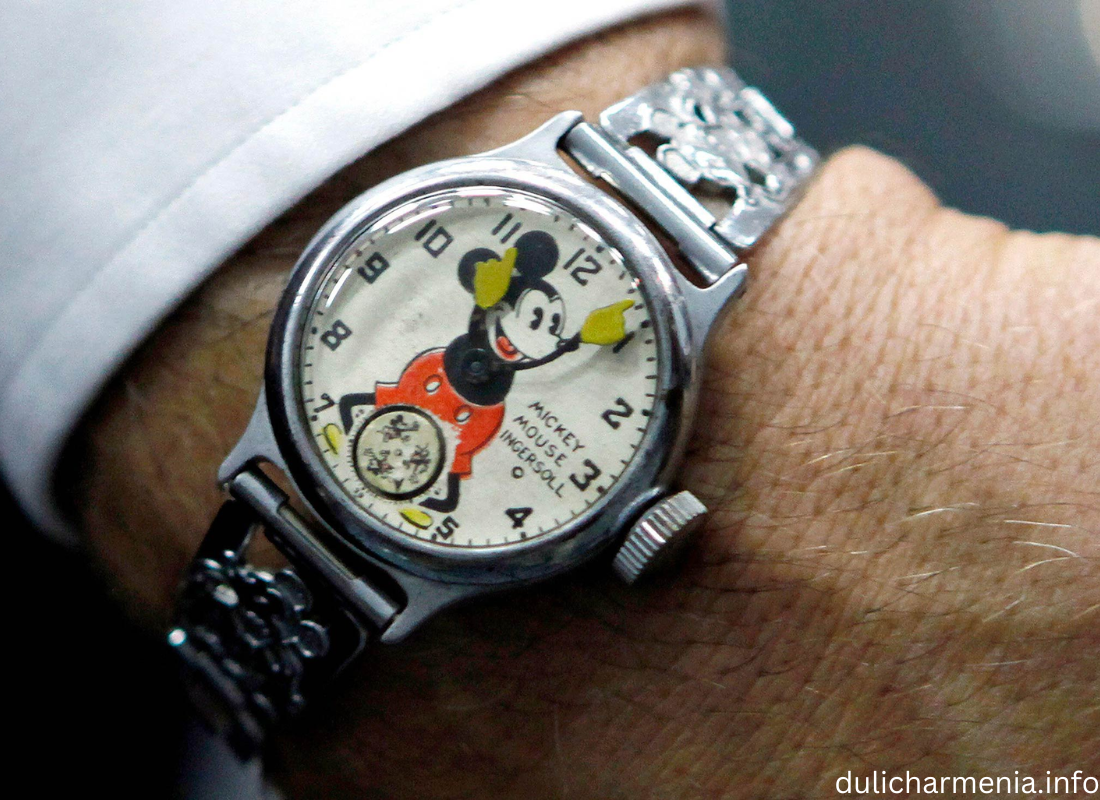 Disney character watches